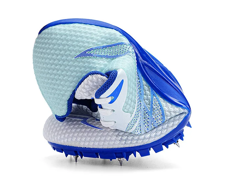 Track And Field Sprint Spikes Women Men Professional Lightweight Breathable Mesh Running Shoes For 100M 200M 400M Competition