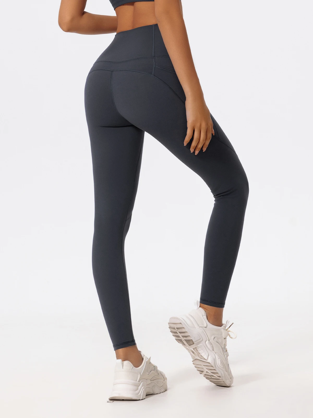 Hearuisavy Ultra-Soft Fabrics High Waist Gym Leggings Women Quick-Dry Pockets Workout Pants Yoga Pants Push Up Sports Tights