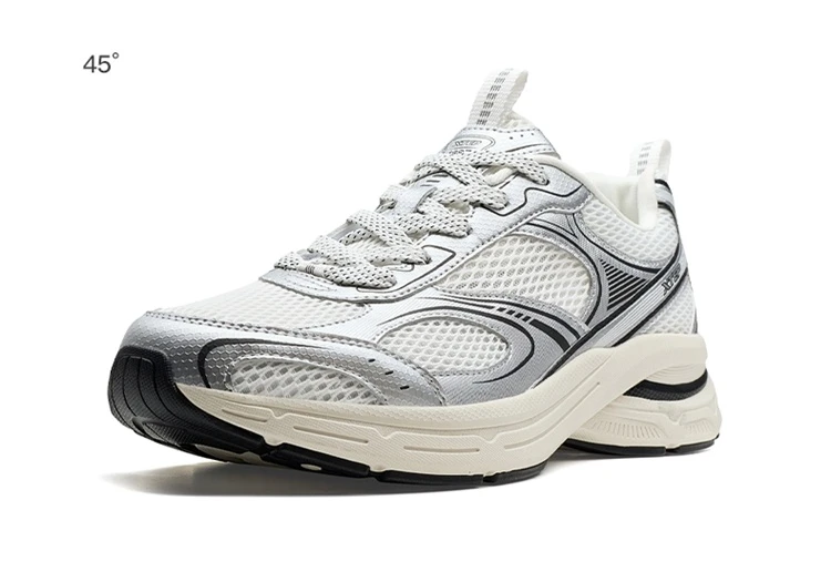 Xtep Y2K Casual Sneakers For Men Winter 2026 Comfortable Retro Lightweight Running Sports Shoes For Couples 874219320004