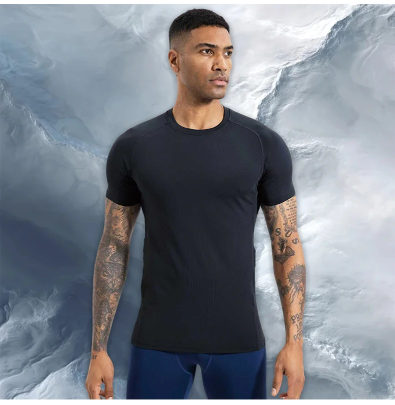2025 New sports running set, running, fitness and cycling, breathable, sweat-wicking, quick-drying and highly elastic