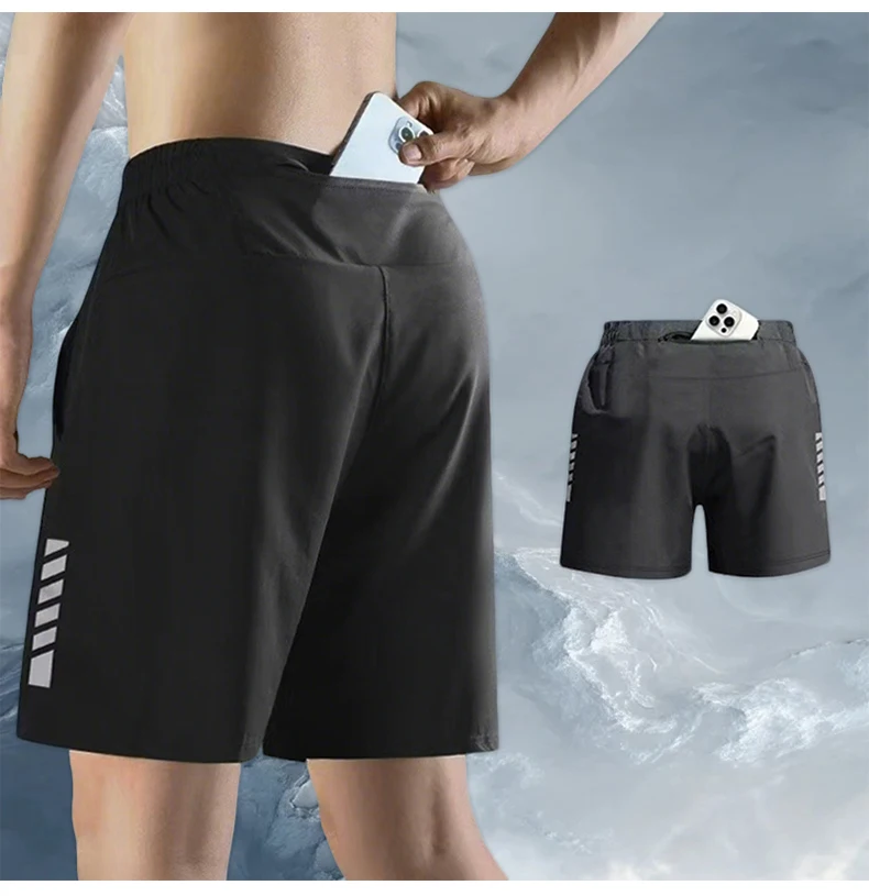 2025 New sports running set, running, fitness and cycling, breathable, sweat-wicking, quick-drying and highly elastic