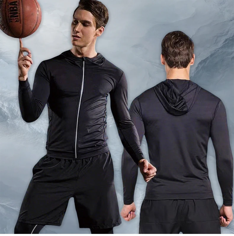 2025 New sports running set, running, fitness and cycling, breathable, sweat-wicking, quick-drying and highly elastic