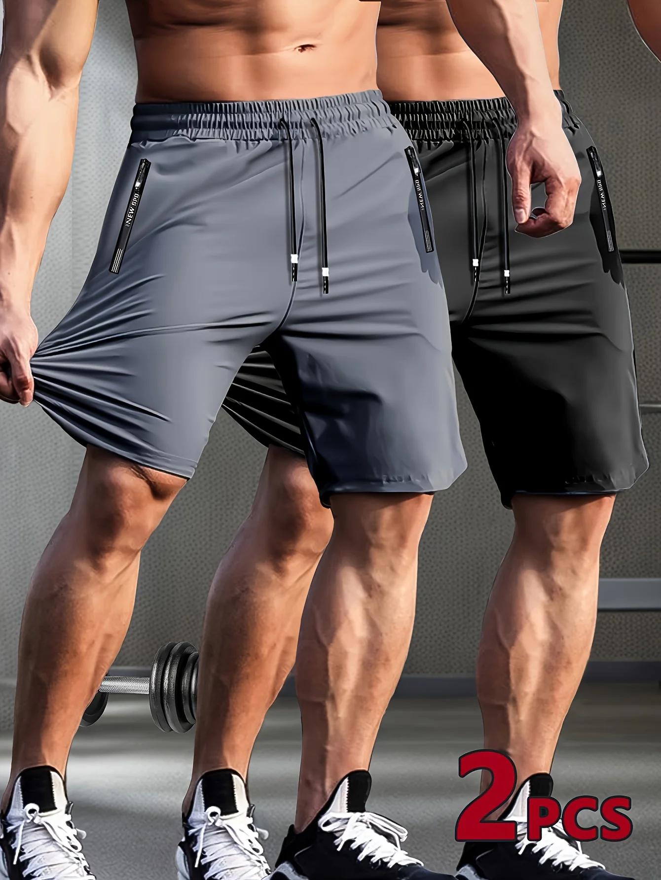 Football Gym Shorts For Man Ice Silk Quick-Drying Men's Summer Thin Cool Stretch Sports Pants Fishing Gift Male Casual Running