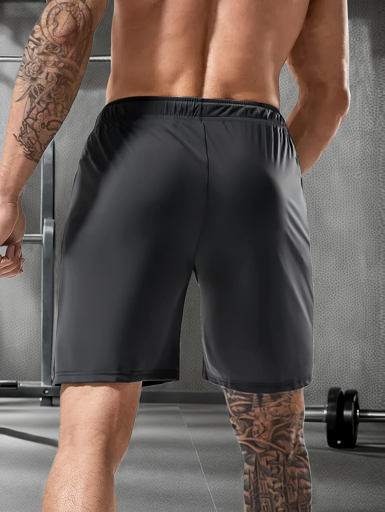 Football Gym Shorts For Man Ice Silk Quick-Drying Men's Summer Thin Cool Stretch Sports Pants Fishing Gift Male Casual Running
