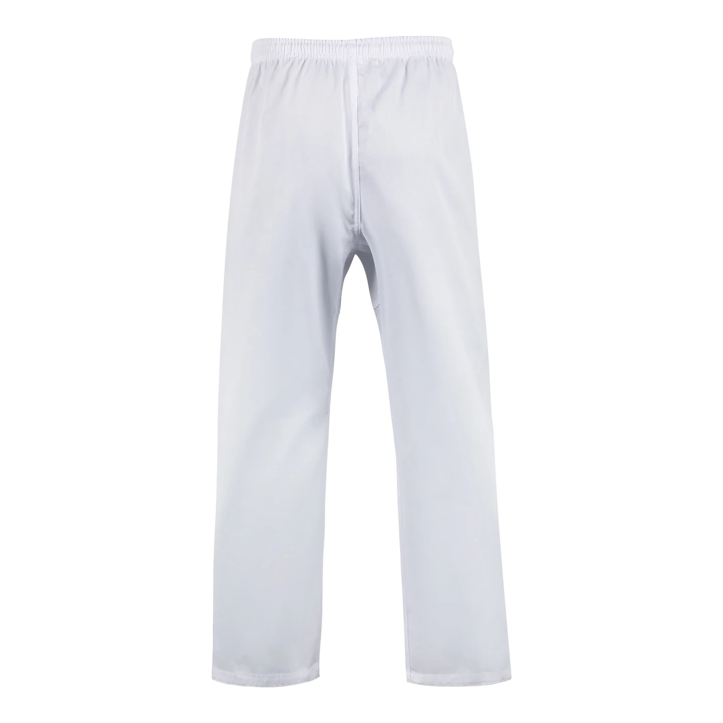 100-190 Universal Karate Clothes Taekwondo Pants Elastic Belt Drawstring Martial Arts Jujutsu White Karate Clothes Pants
