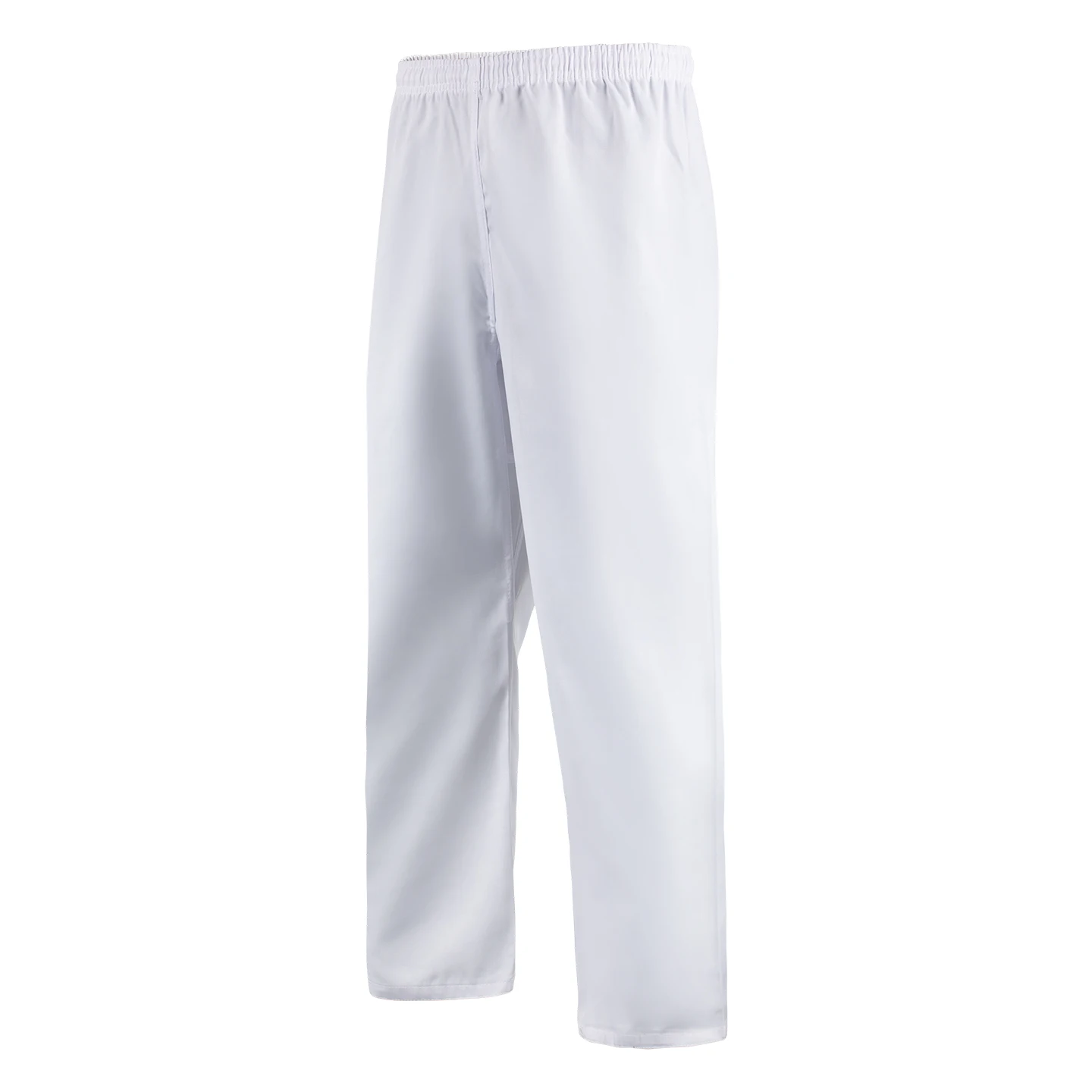 100-190 Universal Karate Clothes Taekwondo Pants Elastic Belt Drawstring Martial Arts Jujutsu White Karate Clothes Pants