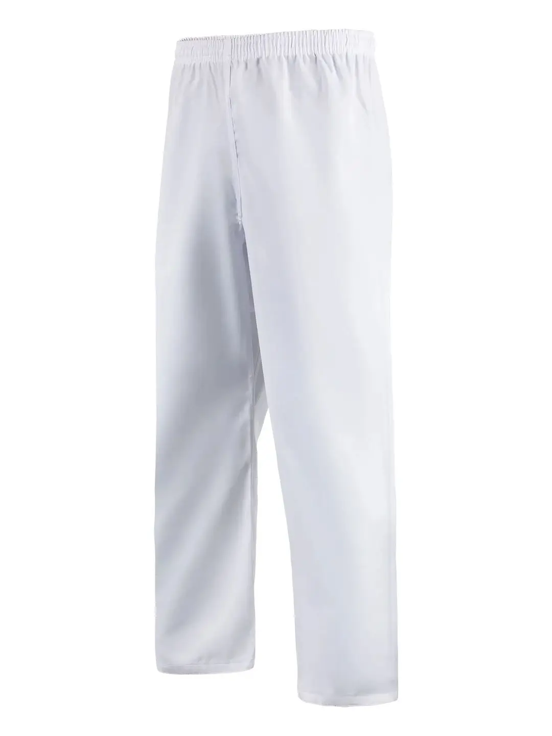 100-190 Universal Karate Clothes Taekwondo Pants Elastic Belt Drawstring Martial Arts Jujutsu White Karate Clothes Pants