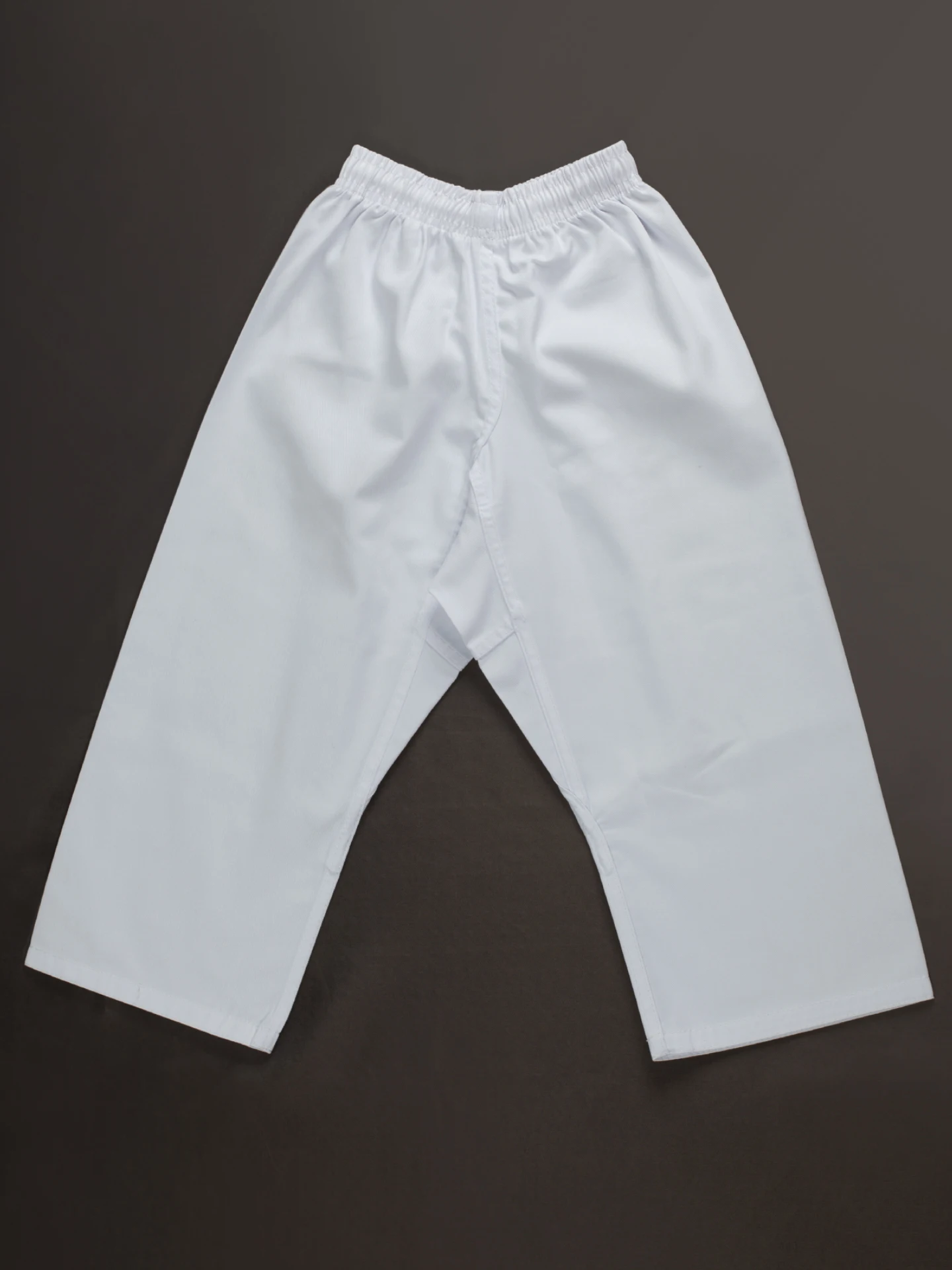 100-190 Universal Karate Clothes Taekwondo Pants Elastic Belt Drawstring Martial Arts Jujutsu White Karate Clothes Pants