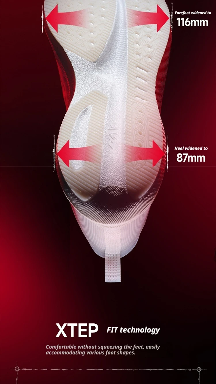 XTEP 2000km PRO Running Sneakers For Women 2026 Spring Stability Comfort Cushioned Lightweight Female Sports shoes 874218110043