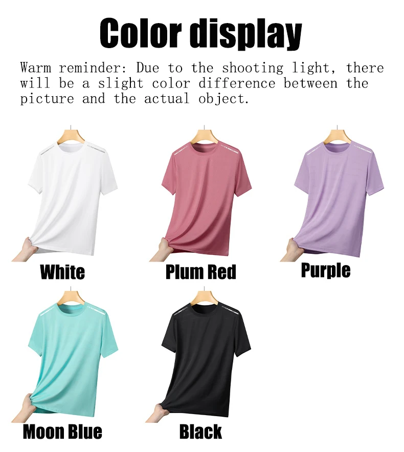 Summer Women's Mesh Short Sleeves Street Jogging Fitness Solid Color Breathable T-shirt Women Reflective Strip Sports T-shirt