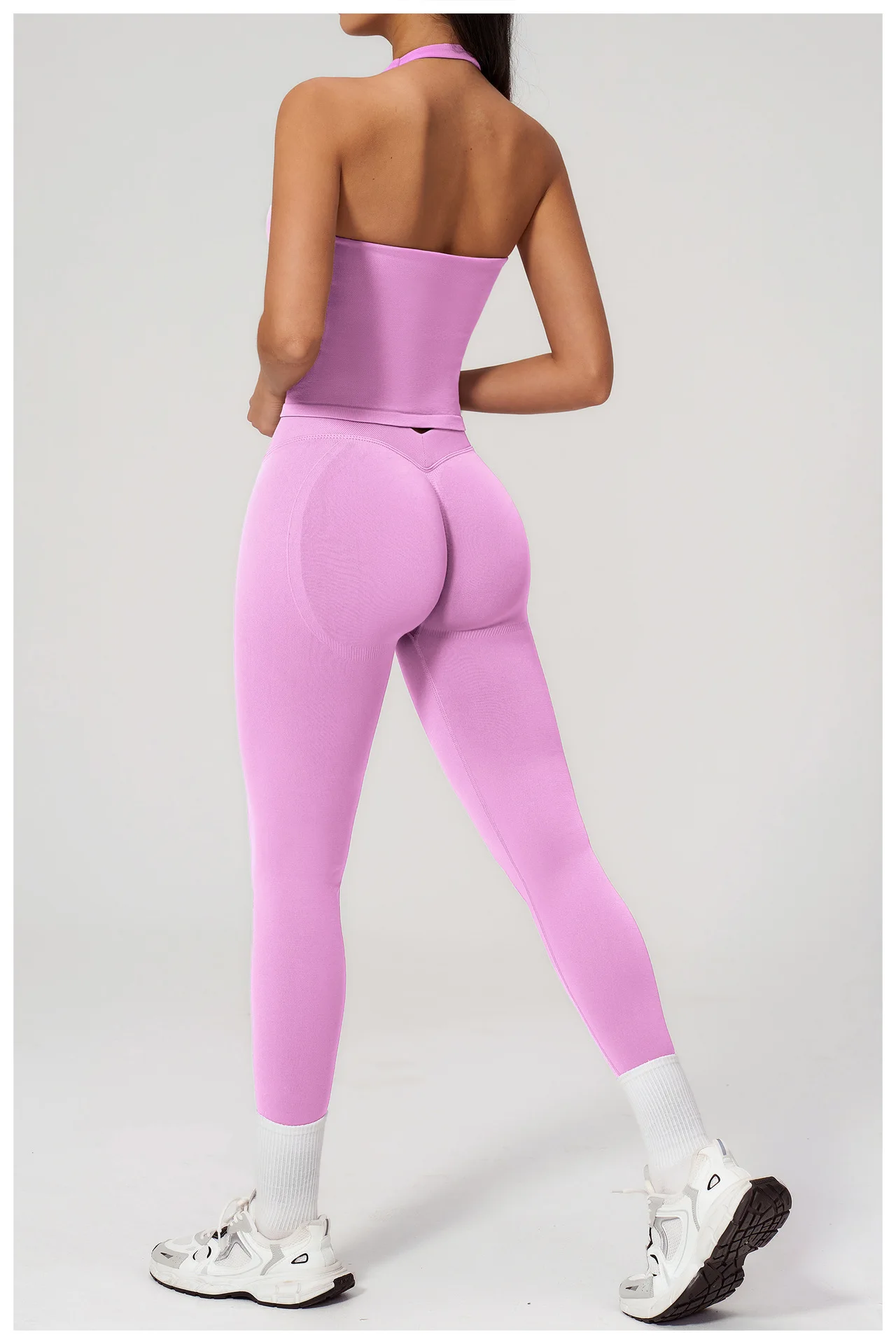 Women Seamless Yoga Pants High Waist Butt Lifting Sports Leggings Gym Workout Pants Female Soft Stretchy Sports Yoga Trousers