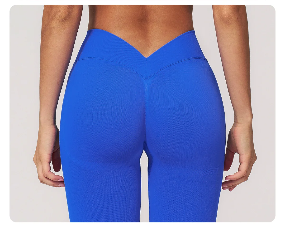 Women Seamless Yoga Pants High Waist Butt Lifting Sports Leggings Gym Workout Pants Female Soft Stretchy Sports Yoga Trousers
