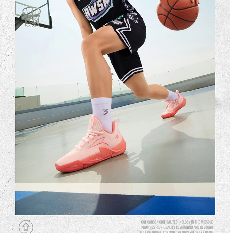 361 Degrees DVD Team 2.0 SE Men's Basketball Shoes Professional Shock-Absorbing Combat Wear-resistant Male Sneakers 672521109