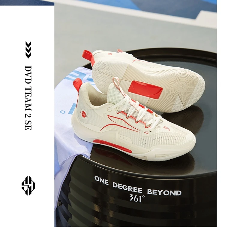 361 Degrees DVD Team 2.0 SE Men's Basketball Shoes Professional Shock-Absorbing Combat Wear-resistant Male Sneakers 672521109