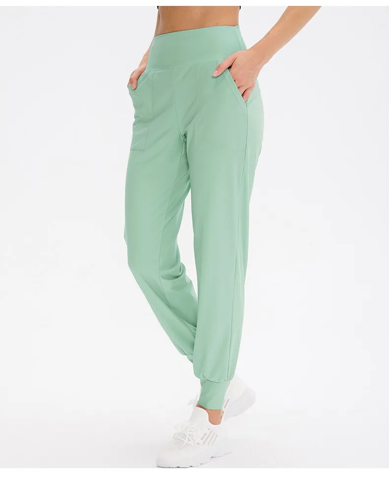 Women Loose Jogger Pants Quick Dry Yoga Sweatpants With Pocket Casual Running Training Fitness Pants
