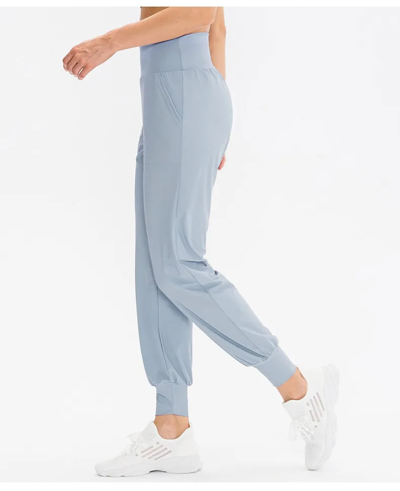 Women Loose Jogger Pants Quick Dry Yoga Sweatpants With Pocket Casual Running Training Fitness Pants