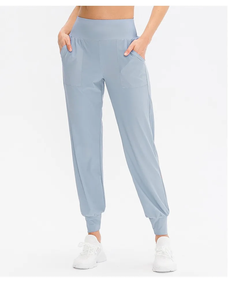 Women Loose Jogger Pants Quick Dry Yoga Sweatpants With Pocket Casual Running Training Fitness Pants