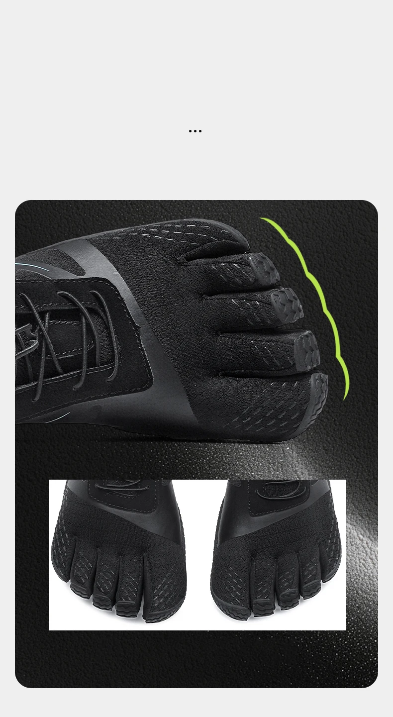 Professional Five Toe Gym Training Shoes Indoor Sports Shoes Comfort Weight Lifting Training Shoe Hiking Wading Shoes Anti-Slip