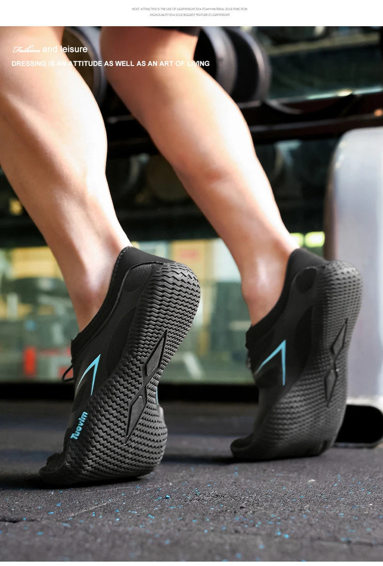 Professional Five Toe Gym Training Shoes Indoor Sports Shoes Comfort Weight Lifting Training Shoe Hiking Wading Shoes Anti-Slip