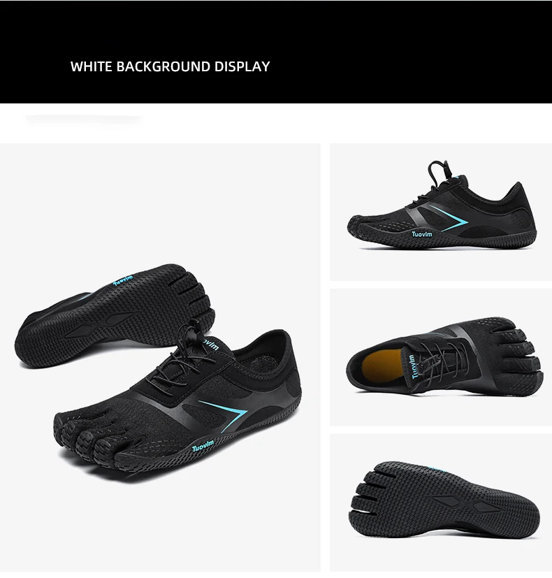 Professional Five Toe Gym Training Shoes Indoor Sports Shoes Comfort Weight Lifting Training Shoe Hiking Wading Shoes Anti-Slip