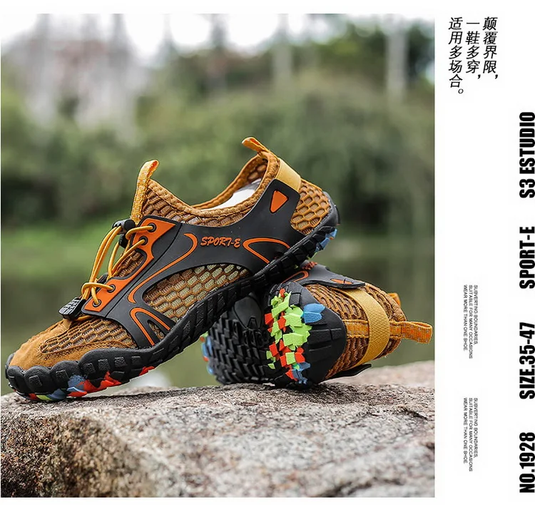 Men Quick-Drying Breathable Barefoot Shoes Outdoor Beach Swimming Shoes Water Sports Shoes Women Hiking Wading Sports Shoes