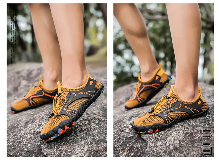 Men Quick-Drying Breathable Barefoot Shoes Outdoor Beach Swimming Shoes Water Sports Shoes Women Hiking Wading Sports Shoes