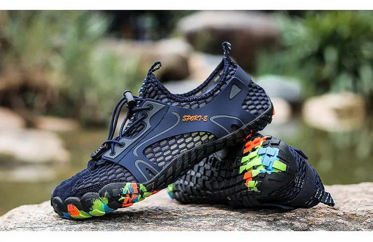 Men Quick-Drying Breathable Barefoot Shoes Outdoor Beach Swimming Shoes Water Sports Shoes Women Hiking Wading Sports Shoes