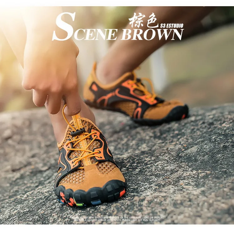 Men Quick-Drying Breathable Barefoot Shoes Outdoor Beach Swimming Shoes Water Sports Shoes Women Hiking Wading Sports Shoes