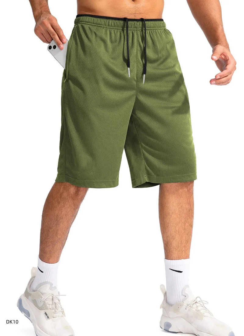 Men Beach Shorts with Summer Casual Board Shorts with Pockets Quick Dry Basketball Shorts Bodybuilding Sweatpants Ventilate