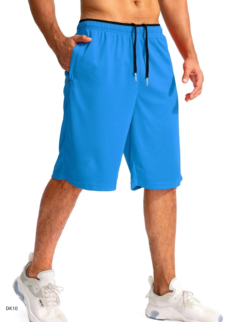 Men Beach Shorts with Summer Casual Board Shorts with Pockets Quick Dry Basketball Shorts Bodybuilding Sweatpants Ventilate