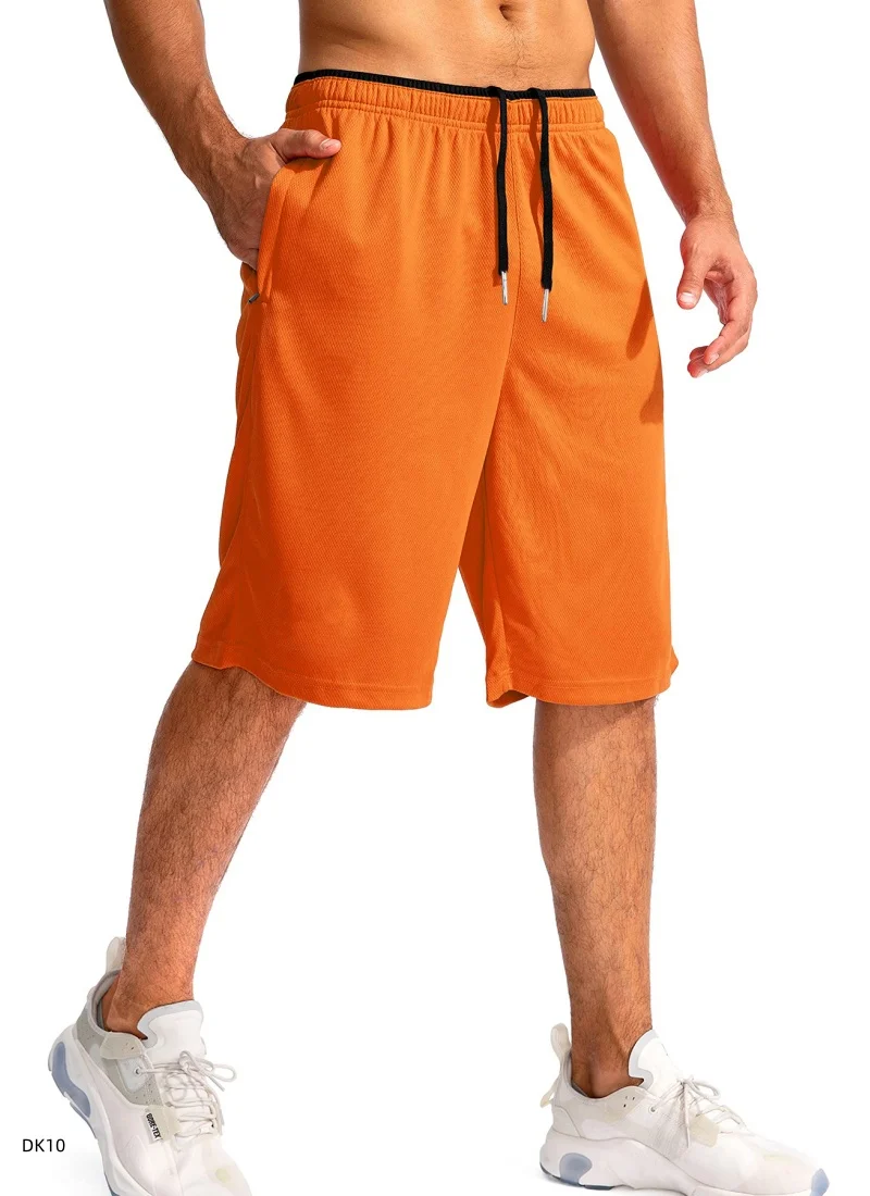 Men Beach Shorts with Summer Casual Board Shorts with Pockets Quick Dry Basketball Shorts Bodybuilding Sweatpants Ventilate