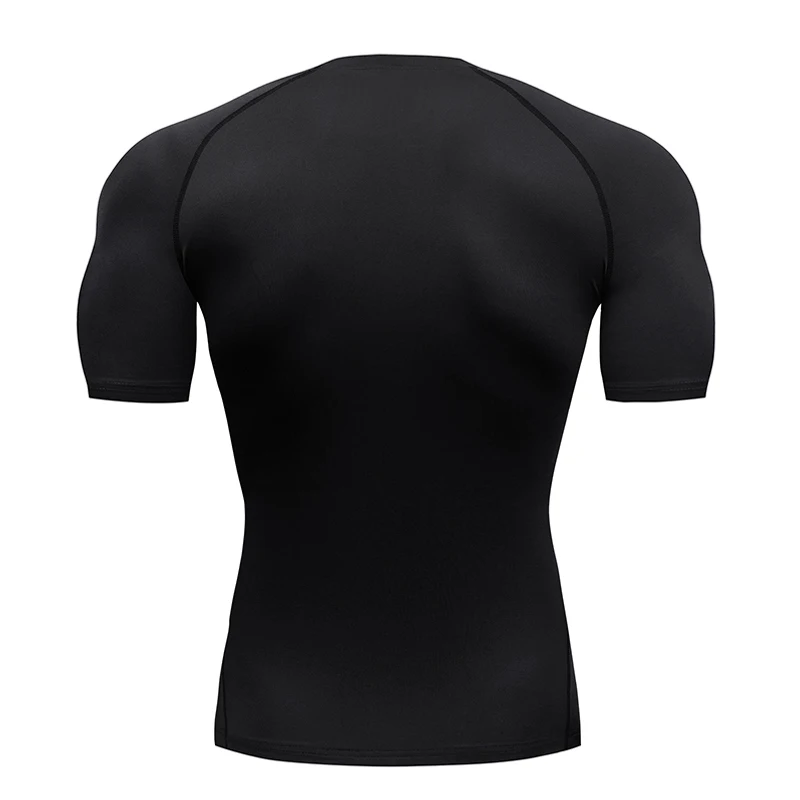 Men's Quick Dry Short Sleeve Gym Running Moisture Wicking Round Neck T-Shirt Training Exercise Gym Sport Shirt Tops Lightweight