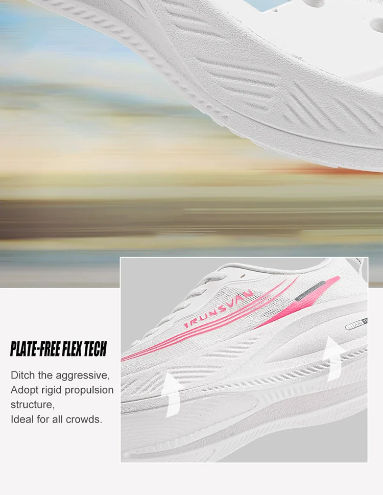 IRUNSVAN Heat 3.0 Lightweight Racing Running Shoes Comfortable And Shock-Absorbing Casual Men's And Women's Sports Shoes 172