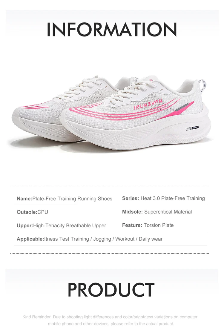 IRUNSVAN Heat 3.0 Lightweight Racing Running Shoes Comfortable And Shock-Absorbing Casual Men's And Women's Sports Shoes 172