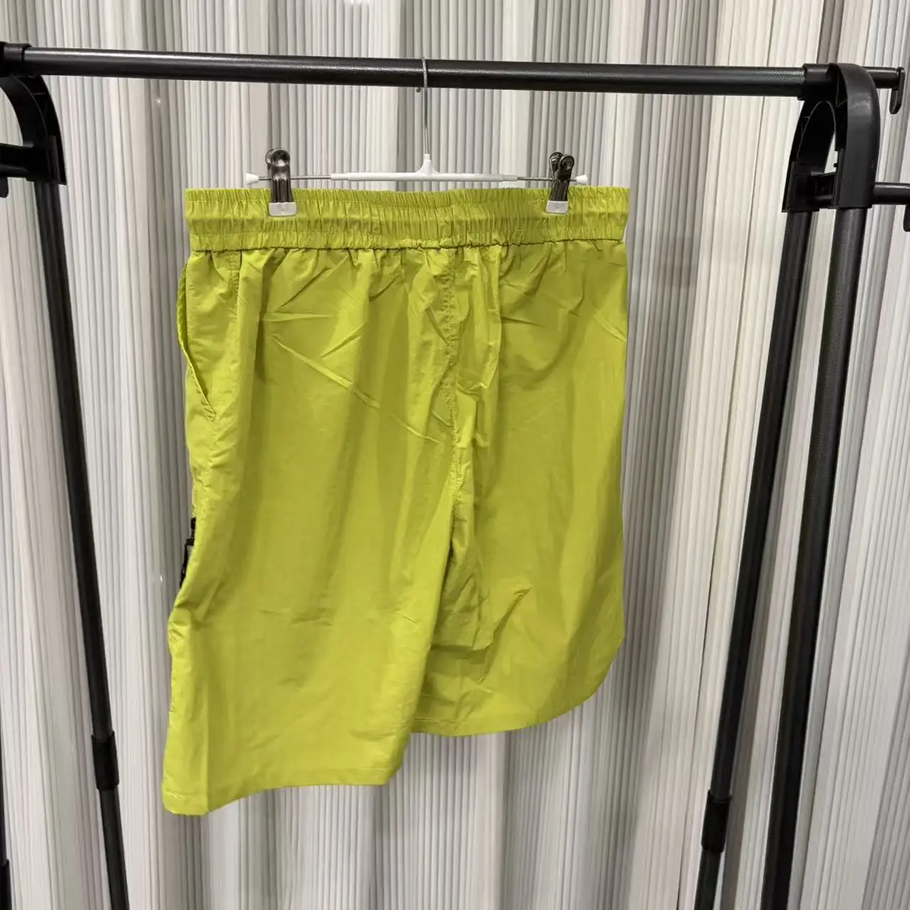 Beach pants, men's ice silk shorts, summer work pants, sports pants, versatile pocket design, beach pants, five quarter pants
