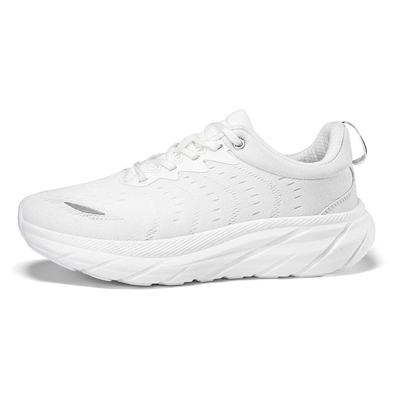 Mesh Breathable Sports Shoes for Men and Women, Thick Soled Shock-Absorbing lightweight Soft Soled Running Shoes