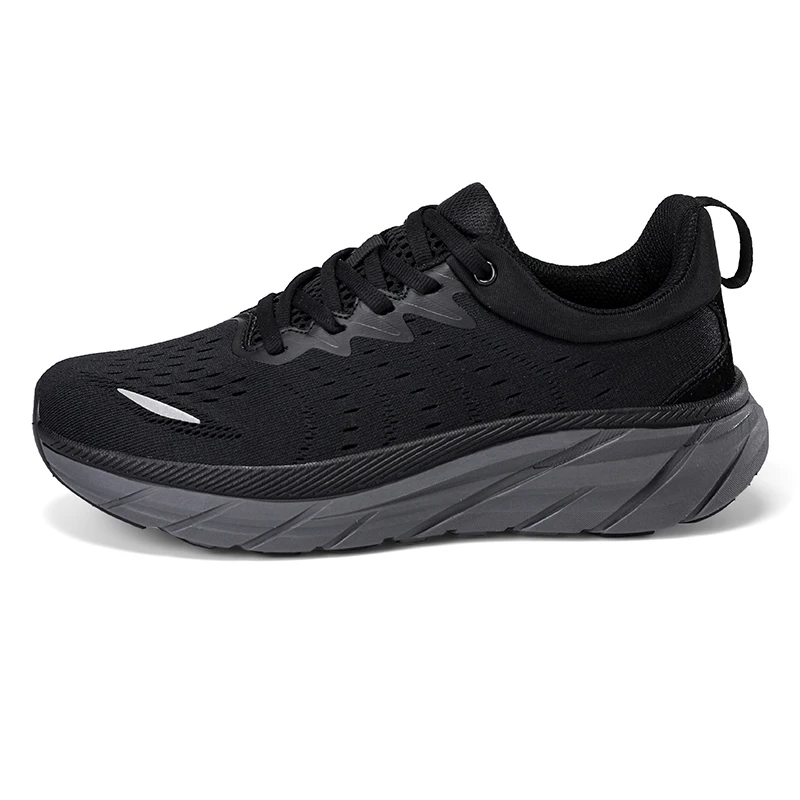 Mesh Breathable Sports Shoes for Men and Women, Thick Soled Shock-Absorbing lightweight Soft Soled Running Shoes