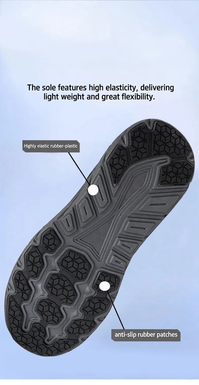 Mesh Breathable Sports Shoes for Men and Women, Thick Soled Shock-Absorbing lightweight Soft Soled Running Shoes