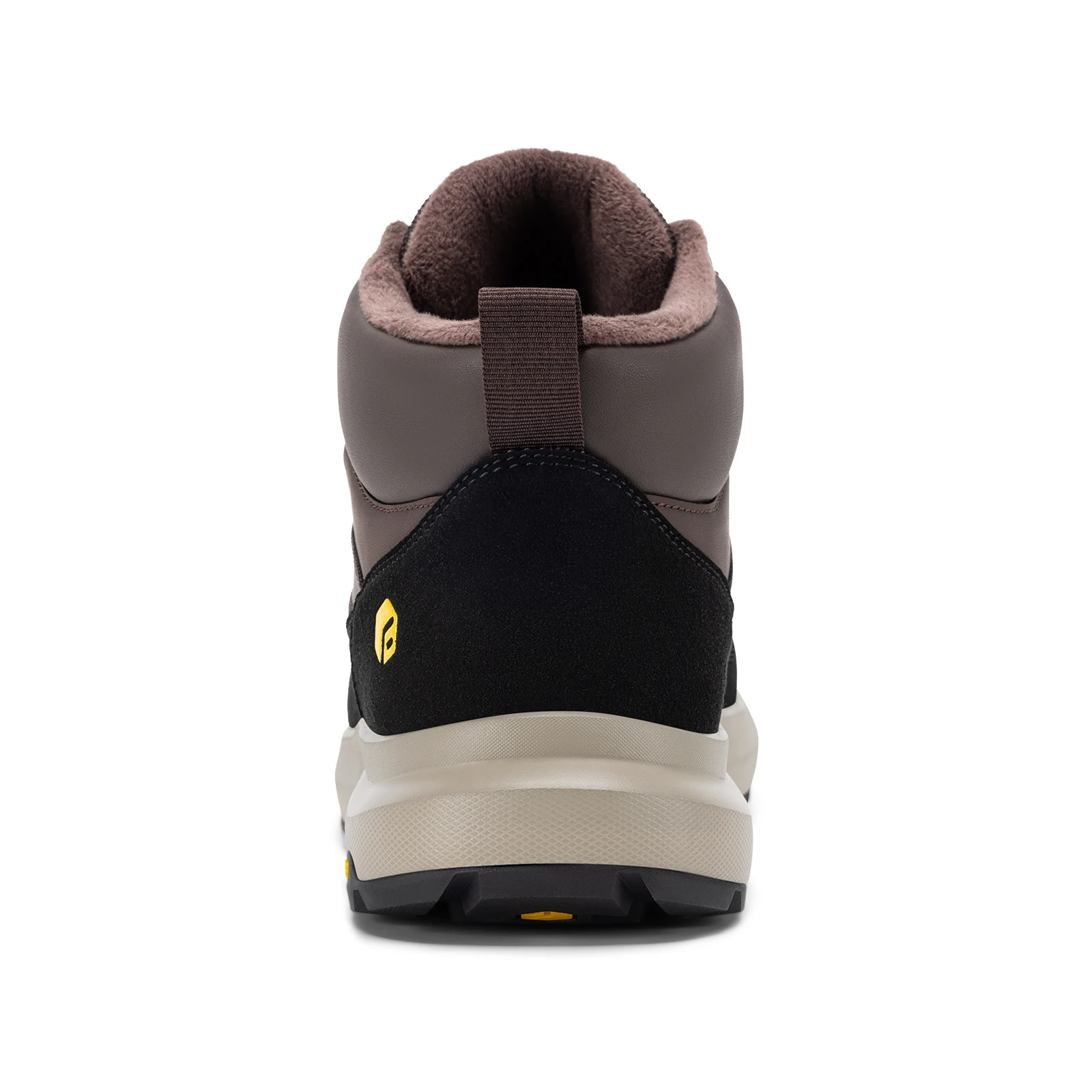 FitVille Extra Wide Hiking Shoes Mid-top Leather Climbing Shoes for Men Water-resistant Trekking Boots Arche Support Non-Slip