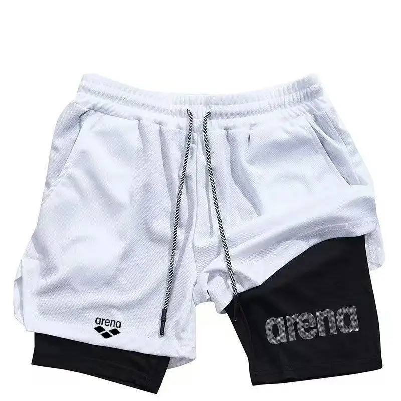 Men's summer gym shorts, beach surfboard shorts, breathable quick drying sports new products launched