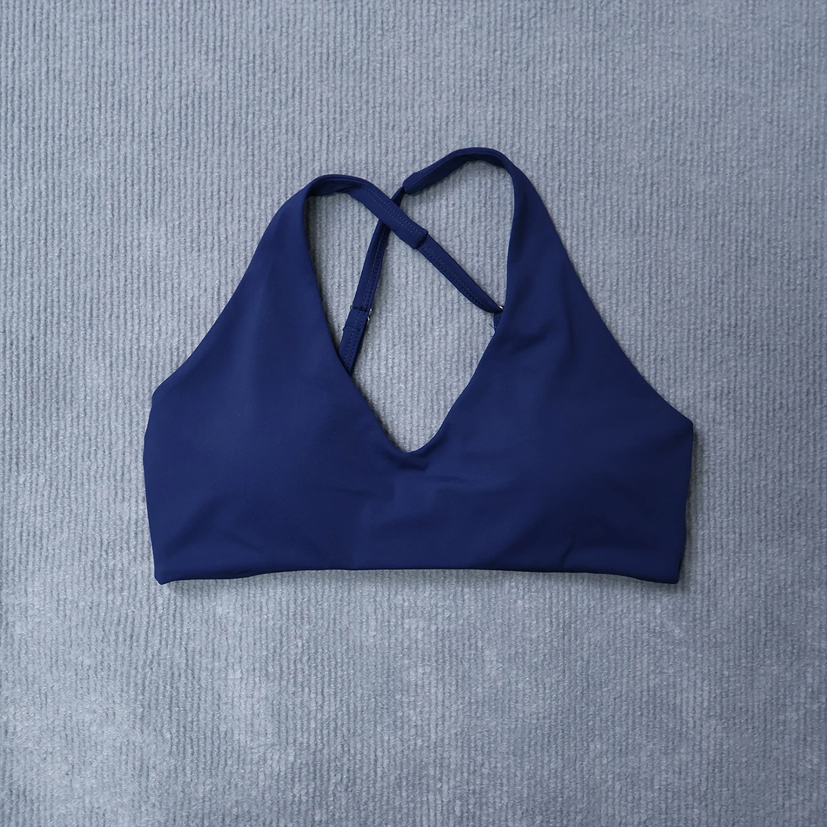 Ctenkevet Women's Summer Quick-Dry Crop Top, Sleeveless Backless Sports Bra & Gym Vest for Outdoor Running & Fitness