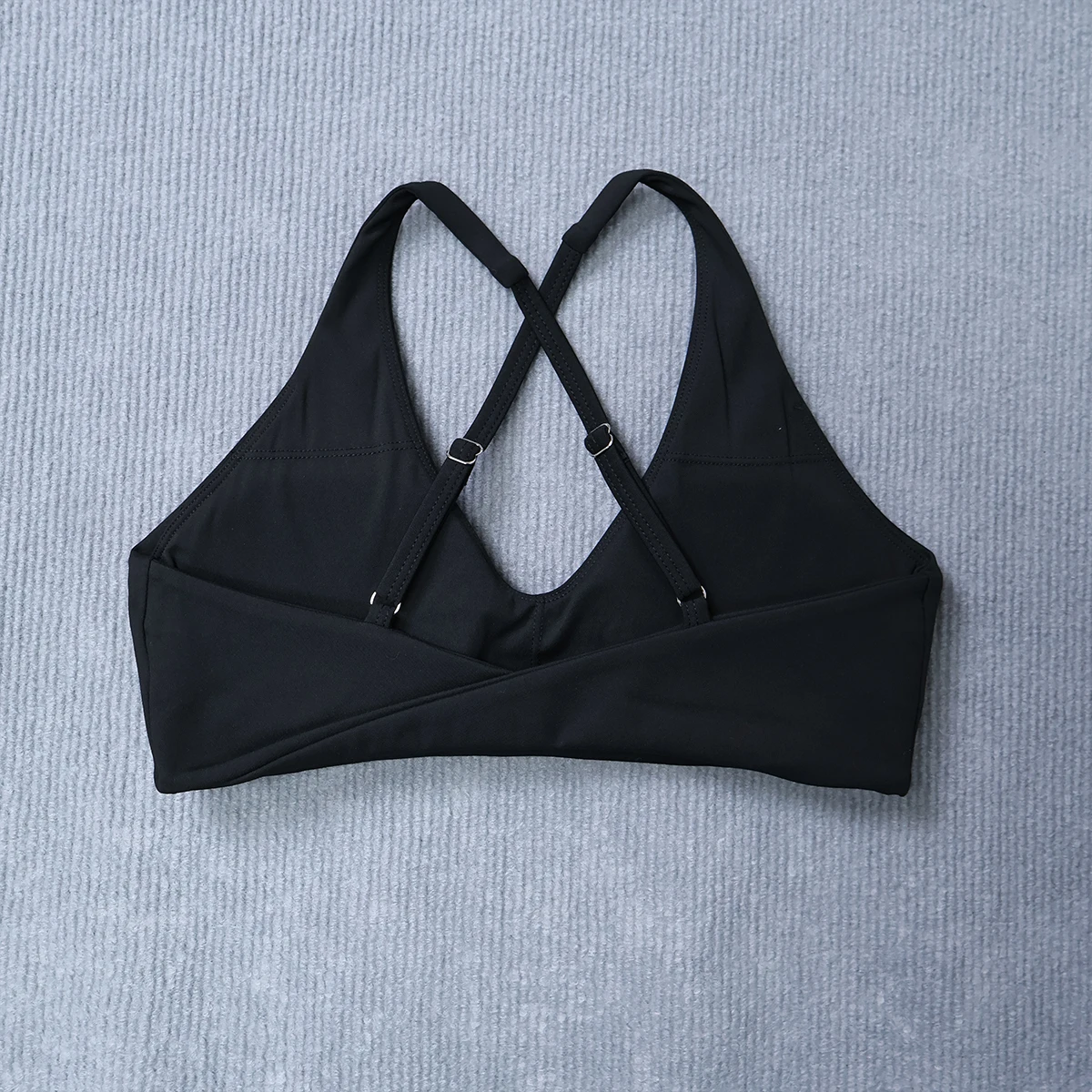 Ctenkevet Women's Summer Quick-Dry Crop Top, Sleeveless Backless Sports Bra & Gym Vest for Outdoor Running & Fitness