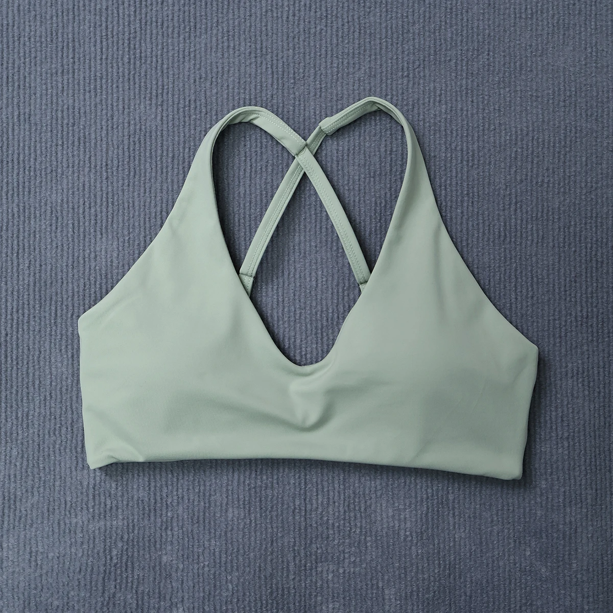 Ctenkevet Women's Summer Quick-Dry Crop Top, Sleeveless Backless Sports Bra & Gym Vest for Outdoor Running & Fitness