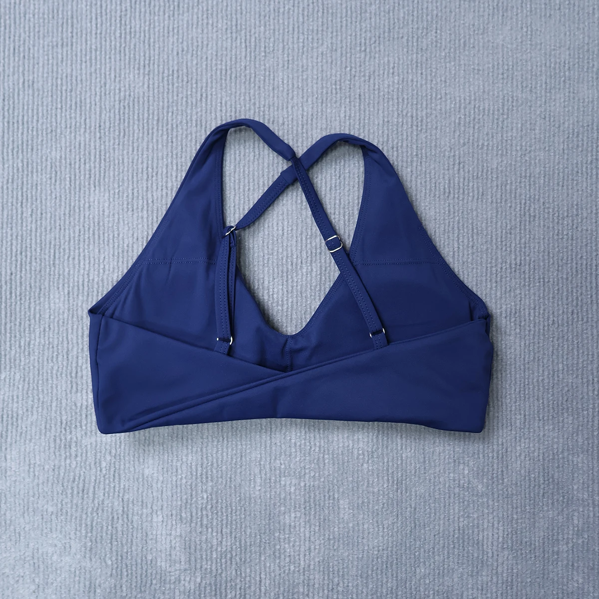Ctenkevet Women's Summer Quick-Dry Crop Top, Sleeveless Backless Sports Bra & Gym Vest for Outdoor Running & Fitness