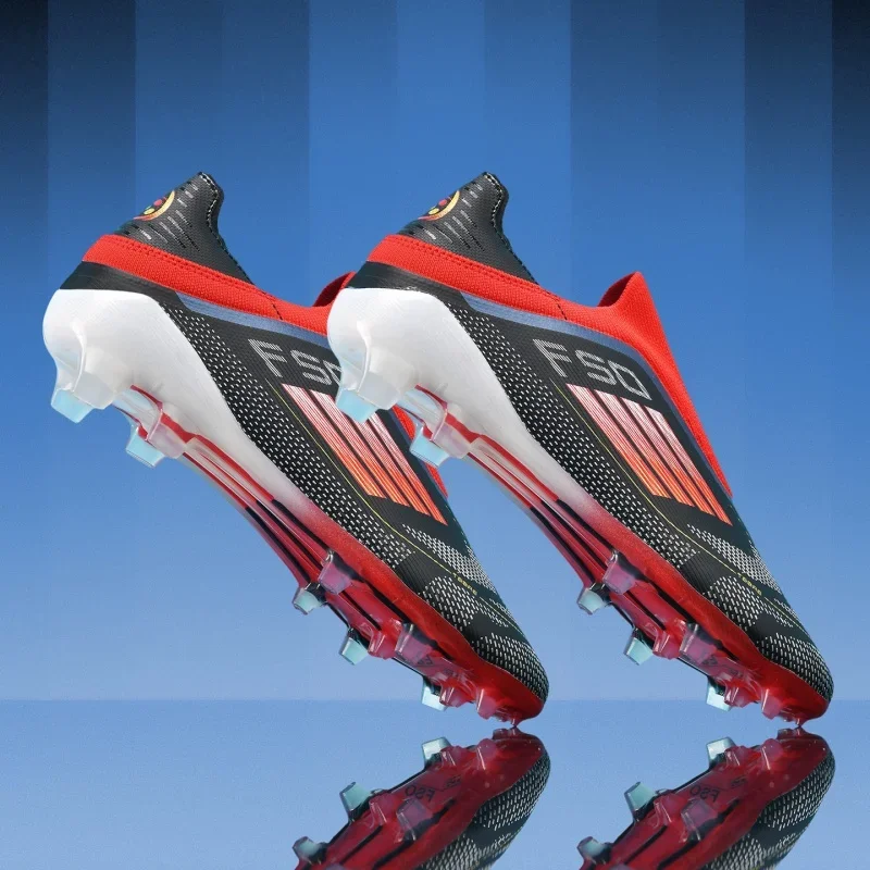 New Men Soccer Shoes Match Breathable Sport Boys Adult Long Spikes Football Boots Training Outdoor Cleats Non Slip Comfortable