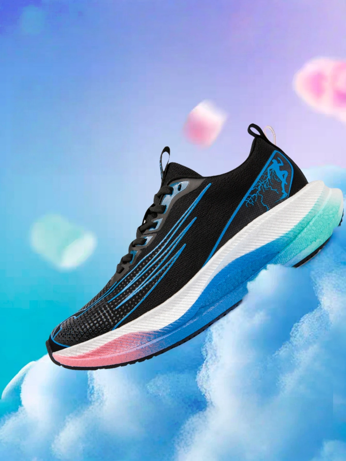 Men's Ultra-Light Professional Marathon Running Shoes, Featuring a Breathable Low-Top Design, Suitable for Year-Round Training, Gym Workouts, and Track and Field Sports