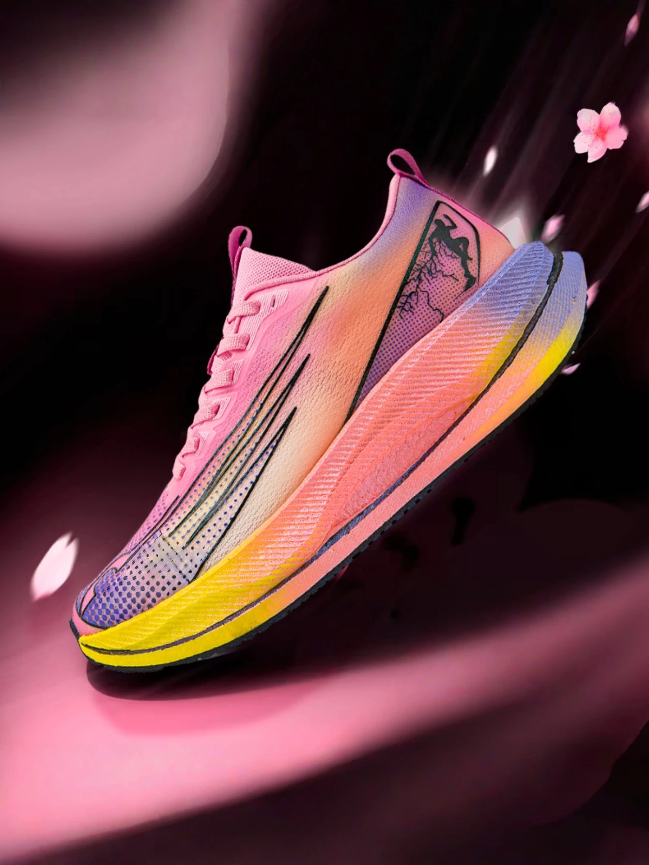 Men's Ultra-Light Professional Marathon Running Shoes, Featuring a Breathable Low-Top Design, Suitable for Year-Round Training, Gym Workouts, and Track and Field Sports