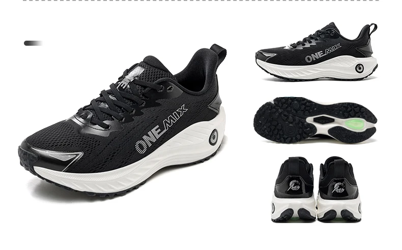 ONEMIX Breathable Casual Running Shoes Lightweight Summer Jogging Gym Sports Shoes for Men And Women Outdoor Cushioned