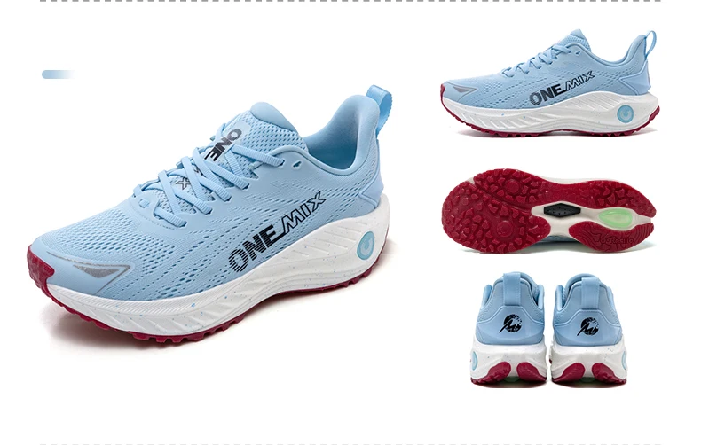 ONEMIX Breathable Casual Running Shoes Lightweight Summer Jogging Gym Sports Shoes for Men And Women Outdoor Cushioned