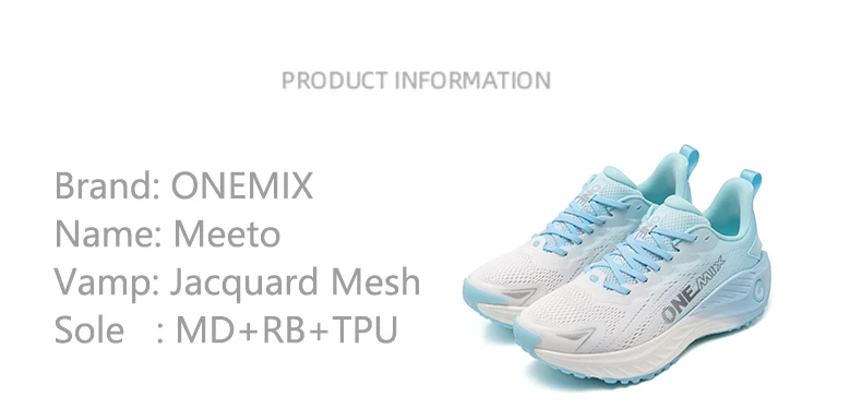ONEMIX Breathable Casual Running Shoes Lightweight Summer Jogging Gym Sports Shoes for Men And Women Outdoor Cushioned